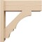Ekena Millwork 8-in W x 24-in D x 24-in H Balboa Block Rough Cedar Woodgrain TimberThane Outlooker, Primed Tan OUTUR080X24X24BOA44RCPR - alternate 4